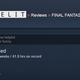 Illustration for article titled iFinal Fantasy XV/i, As Told By Steam Reviews